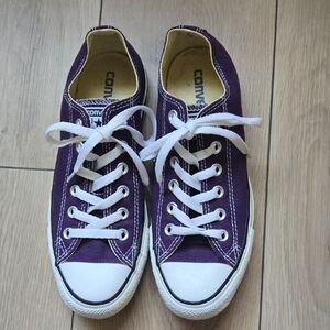 CONVERSE CTAS All Star Purple Unisex Sneakers Womens 7.5 Mens 5.5